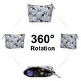 thumbnail image 5 of HAWEE Travel Makeup Bags Waterproof Toiletry Cosmetic Case Small Pouch Gift for Women and Girls, Dog, 5 of 7