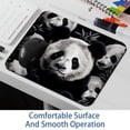 thumbnail image 6 of Panda Printed Square Desk Mat Gaming Mouse Pad with Non-Slip Rubber Bottom - 8.3x9.8 Inch Office and Gaming Mouse Pad, 6 of 6