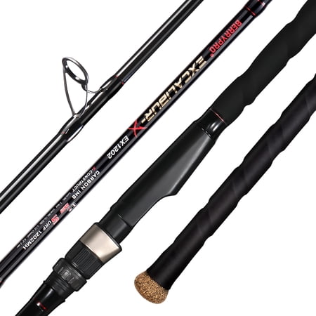 BERRYPRO Surf Spinning Rod Carbon Fiber Surf Rod Travel Fishing Rod 11 -Spinning