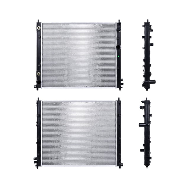 Radiador De Agua Cts 2008 A 2014 Cadillac V6 3.0L Aut Soldado Polar .