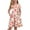 #A15-Pink, variant on XADYUY Girls Short Sleeve Dresses Twirly A-Line Short Sleeve T-Shirt Dresses Cartoon Bow Crew Neck Swing Pleated Sundresses with Pockets for 4-14t Kids,Beige 10-11 Years
