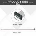 thumbnail image 2 of IDC Wire Flat Ribbon Cable FC/FD Connector A-type 20Pins 2.54mm Pitch 0.5m Long, 4pcs, 2 of 5