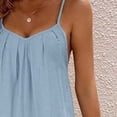 thumbnail image 4 of Wensltd Spaghetti Strap Summer Jumpsuits for Women Casual Loose Plus Size Jumpsuits with Pockets, 4 of 4