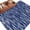 Blue, variant on Round Area Rugs Collection 3 Ft, Red Striped Non-Slip Residential Carpet, Classic Minimalist Waves Lines Pattern Indoor Crawling Mats Doormat Runner Rugs Play Mat for Bedroom