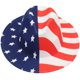 thumbnail image 1 of Sombrero de vaquero de bandera americana Classic Western Style Unisex Cowboy Cowgirl Sombrero, 1 of 6