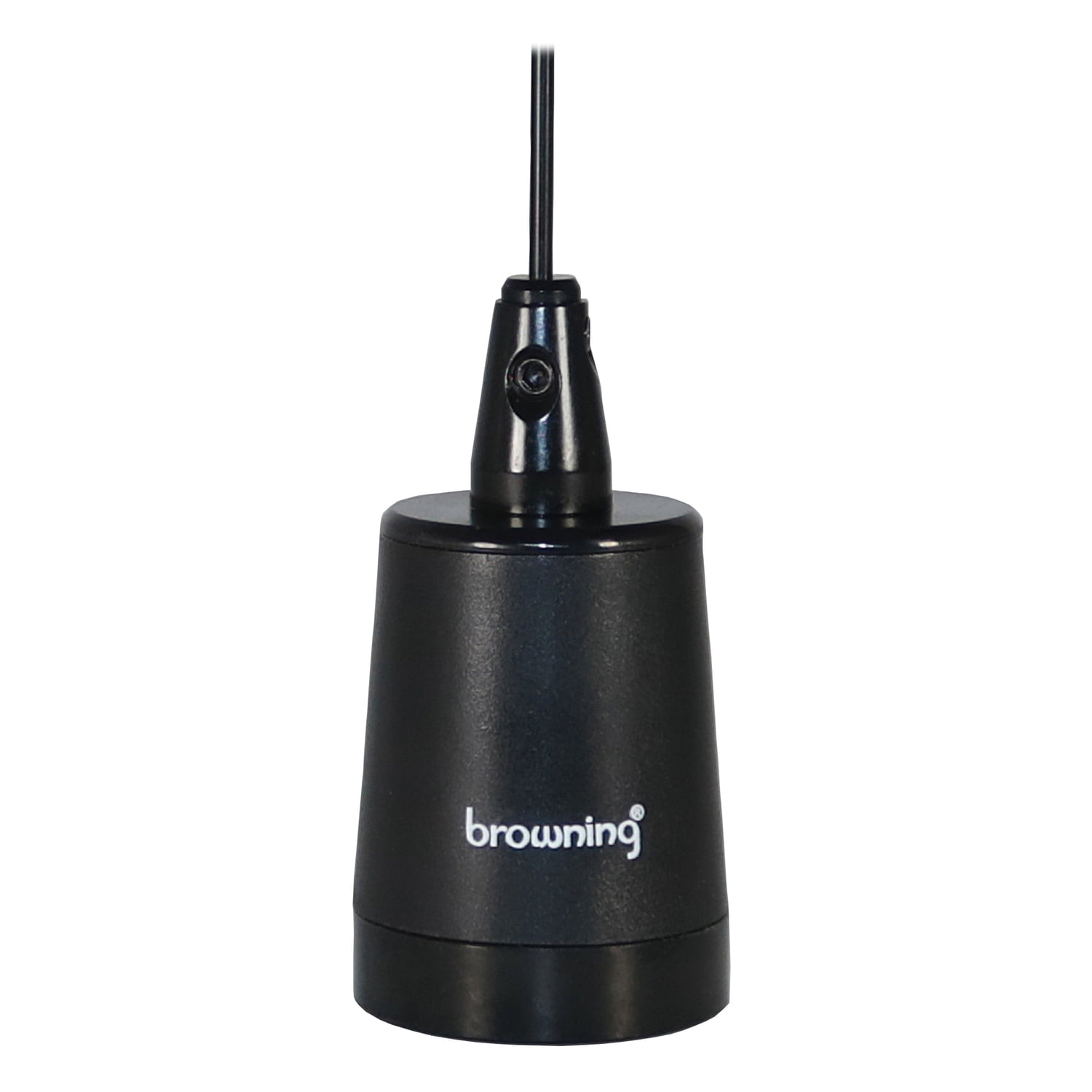 Browning 200-Watt Pretuned Wide-Band 144 MHz to 174 MHz 2.4-dBd-Gain VHF Black Antenna with NMO Mounting, BR-158-B