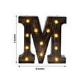 thumbnail image 3 of Efavormart Antique Black Industrial Style Letter "M", Vintage Style Alphabet Letter - 9", 3 of 10