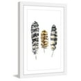 thumbnail image 2 of Marmont Hill "Owl Feathers" by Rachel Byler Framed Painting Print, 2 of 5