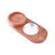 thumbnail image 1 of Posavasos Cenicero De Cigarros Con Bandeja De Metal Desmontable Para Vaso De Whisky, Decoración De Madera Rústica, Regalo Perfecto Para Hombres - 28 X 12 X 6 Cm, 1 of 5