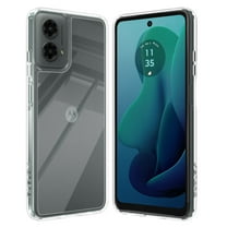 Venoro for Moto G 5G 2024 Case Soft TPU Phone Cover, Clear