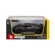 Lamborghini Sesto Elemento Matt Grey 1/24 Diecast Car Model by Bburago