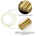 thumbnail image 4 of 10 Pcs Metal Rings for Craft 4inch/10cm Gold Hoops Floral Macrame Hoops Rings for DIY Crafts Macrame Dream Catcher Supplies, 4 of 7