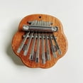 thumbnail image 4 of Nilvkv Solid Wood 8-Tone Mini Thumb Piano Musical Instrument Wooden 8-Tone Finger Piano Home Decor, 4 of 6