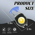 thumbnail image 2 of HIBIBUD Flashlights High Lumens,Aluminum Alloy Material Flashlights for Home,Multifunctional Flash Light,Blue, 2 of 7