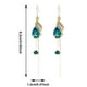 thumbnail image 4 of Zafiro Pendientes Pendientes Resaltar El Temperamento Pendientes Regalo Cumpleaños Día de San Valentín Regalos para Mujeres, 4 of 8