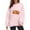 Pink, variant on DianGeFu Hoodies for Women Plus Size Print Loose Long Sleeve Blouse 2024 Halloween Fashion Trendy(Black,S)