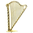 thumbnail image 1 of Mini Harp Decoration Simulation Harp Miniature Instrument Model Dollhouse Accessory, 1 of 7