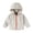 .Beige, variant on Agkizg Boys Waterproof Hooded Zip Up Jacket Lightweight Outdoor Casual Fall Coat