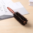 thumbnail image 6 of Yucurem 3 Sizes Anti Static Wood Bristle Hair Round Brush Hairdresser Styling, 6 of 9