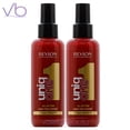 thumbnail image 2 of Revlon Professional UniqOne Original Hair Treatment Duo Pack| All-In-One Multi-Benefit Leave-In Spray, 2x150ml, 2 of 3