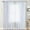White, variant on Sheer Curtains Living Room Rod Pocket Window Curtain Panels Bedroom Semi Sheer Voile Curtains White (55''Wx84''L,2 Panels)