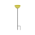thumbnail image 2 of Metal Flower Garden Stake Bird Bath, Artificial Alloy Outdoor Yard Art Bird Feeder Bowl, Pollinator Watering Station for Butterflies, 1.96" x 3.54" x 25.78", KTFgvq, 2 of 6