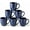 Matte Blue, variant on 16oz Coffee Mugs Set of 6, Large Ceramic Coffee Mugs for Man, Woman, Dad, Mom, Modern Coffee Mugs with Handle for Tea/Latte/Cappuccino/Cocoa. Dishwasher&Microwave Safe, Light Beige