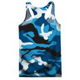 thumbnail image 3 of Men'S U-Neck Sleeveless Camouflage Vest Outdoor Sports Fitness Top 2XL, 3 of 4