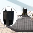 thumbnail image 4 of Bolsa de alimentador de colgante Bolsa dispensador de comida Estante de Negro Zulema Bolsa de heno para animales pequeños, 4 of 8