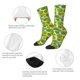thumbnail image 4 of Balery Watercolor Kiwi Fruits Summer Calcetas Largas con Estampado para Hombre y Mujer – Suaves y Transpirables, Talla Única (US 5-11), 4 of 6