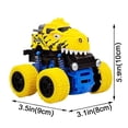 thumbnail image 3 of Nilvkv 1PC Set Truck Toy, Four Wheel Drive Inertial Dinosaur Toy Car for Toddlers 1-3 Back Stunt Vehicle Kids Birthday Christmas Gifts for Boys Girls, 3 of 7
