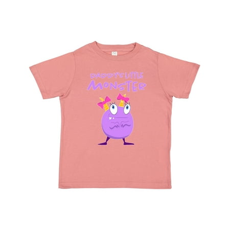

Inktastic Daddy s Little Monster Gift Toddler Toddler Girl T-Shirt