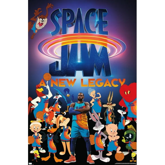 Space Jam: A New Legacy - Team Wall Poster, 22.375" x 34"