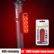 thumbnail image 2 of Luz Trasera De Bicicleta Luz De Advertencia Led Luz Trasera De Seguridad De Bicicleta Trasera Usb Para Bicicleta De Montaña Yuarrent OD015476-02, 2 of 4