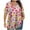 Multicolor A, variant on Plus Size Summer Tunic Tops Women Short Sleeve Cross V Neck Graphic Tees Polka Dots Floral Printed Tshirts (5XL, Multicolor E)