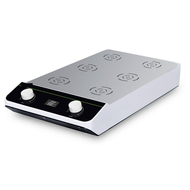 Magnetic Stirrer Laboratory Digital Display Magnetic Stirrer 6 Position Multi Position Without Heating ,Adjustable Stirring Speed