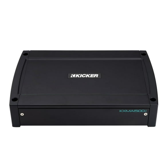 Kicker 51KXMA15001 Marine 1500-Watt RMS Class D Mono Bass Subwoofer Amplifier