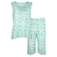 thumbnail image 2 of JEFFRICO Womens Pajamas For Women Capri Set Sleepwear Soft Pajamas, 2 of 6