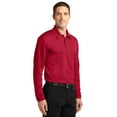 thumbnail image 4 of Silk Touch Performance Long Sleeve Polo, 4 of 6