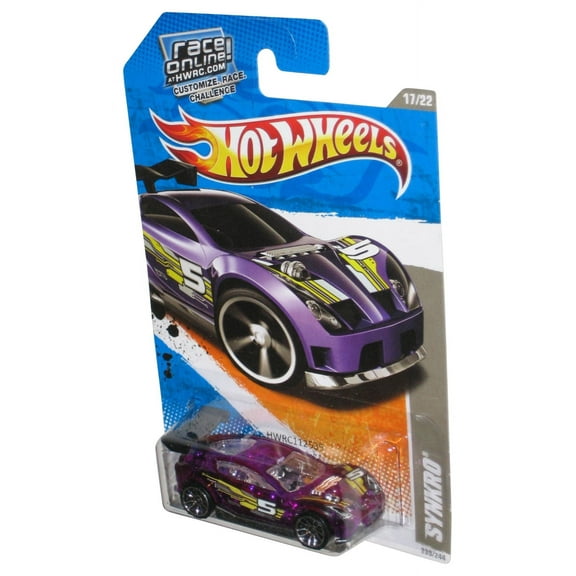 Hot Wheels HW Video Game Heroes 17/22 (2010) Purple Synkro Car 239/244