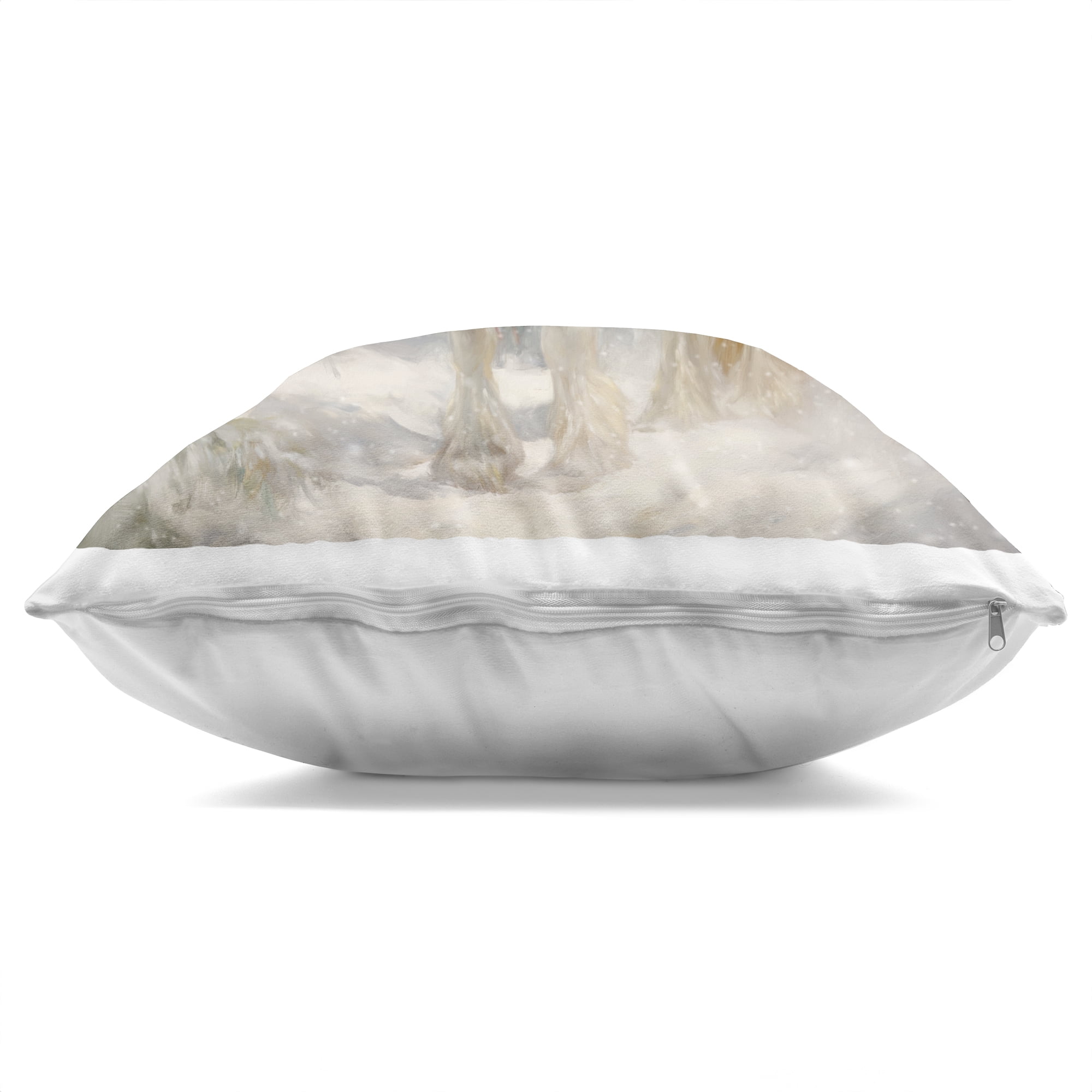 Stupell Industries Pretty Christmas Mare Decorative Printed Throw Pillow, design by Tina LeCour
