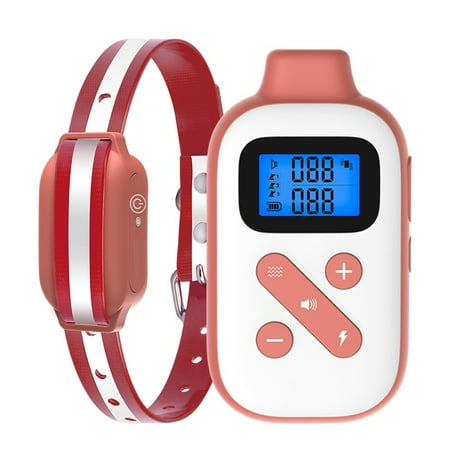 Electric Pet Dog Training Collar IP67 Waterproof Rechargeable Remote Collar Professional Rainer