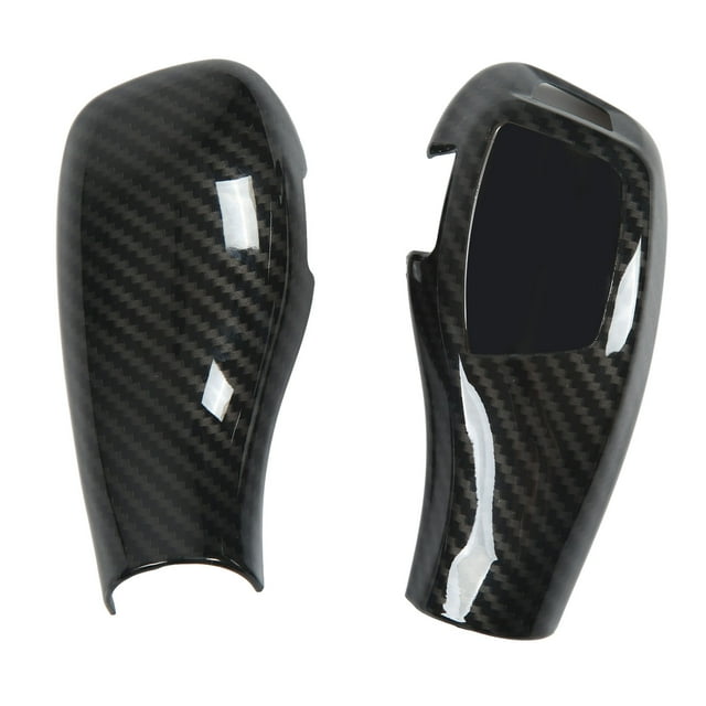 Embellecedor de cubierta de pomo de cambio de marchas estilo fibra de carbono, protector de palanca de cambios para coche LHD, repuesto para F20, F21, F22, F23, F30 y F31