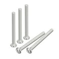 thumbnail image 1 of 304 Inoxidable Acero Máquina Tornillos, 20uds M5x55mm Ranurada Transmisión Unión Cabeza Tornillo Pernos, 1 of 5