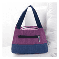 thumbnail image 2 of Bolso Bolso Cuadrado Cosmético Belug, Café Azul, 2 of 5