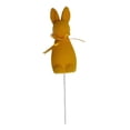 thumbnail image 3 of Easter Bunny Picks for Spring Easter Basket Filler Bouquets, Floral Arrangement Wreath decor, Rabbit Ornament for Home Tree Topper Farm House Party Decor, Easter Decorations, Orange, 3 of 7