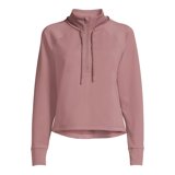 Scuba Pullover with Mesh Inset