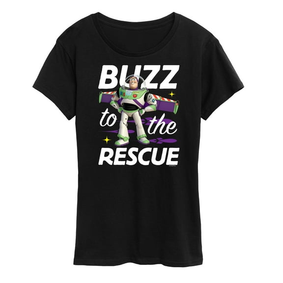 Toy Story - Buzz To The Rescue Lc - Women's Short Sleeve Graphic T-Shirt