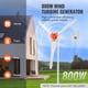 thumbnail image 2 of VEVOR Generador de turbina eólica de 800 W, kit de turbina eólica de 12 V, generador de energía eólica de 3 palas con controlador MPPT, dirección de barlovento ajustable y velocidad del viento de, 2 of 8