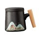 thumbnail image 3 of Taza de té de cerámica, taza de agua, taza de café y té negro, 3 of 9